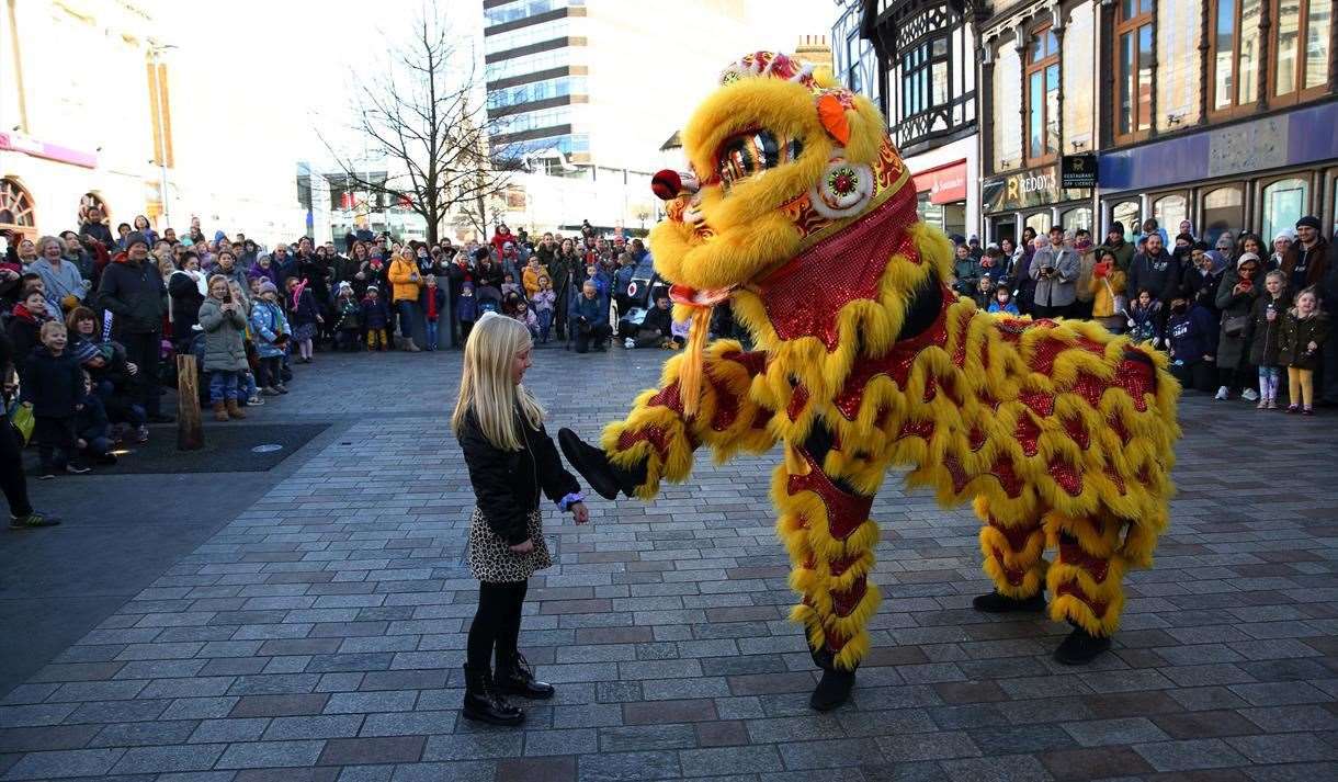The Lunar New Year is a traditional event celebrating the start of the year according to the lunar calendar. Picture: Visit Maidstone