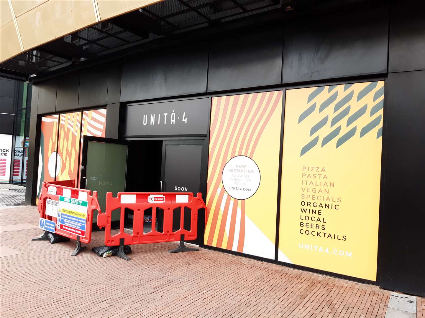 Unita 4 is set to fill a spot underneath the cinema