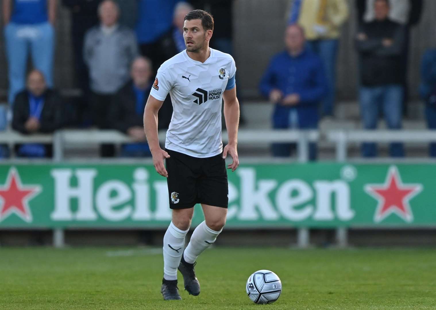 Keeping the services of Dartford captain Tom Bonner was new manager Alan Dowson's top priority. Picture: Keith Gillard