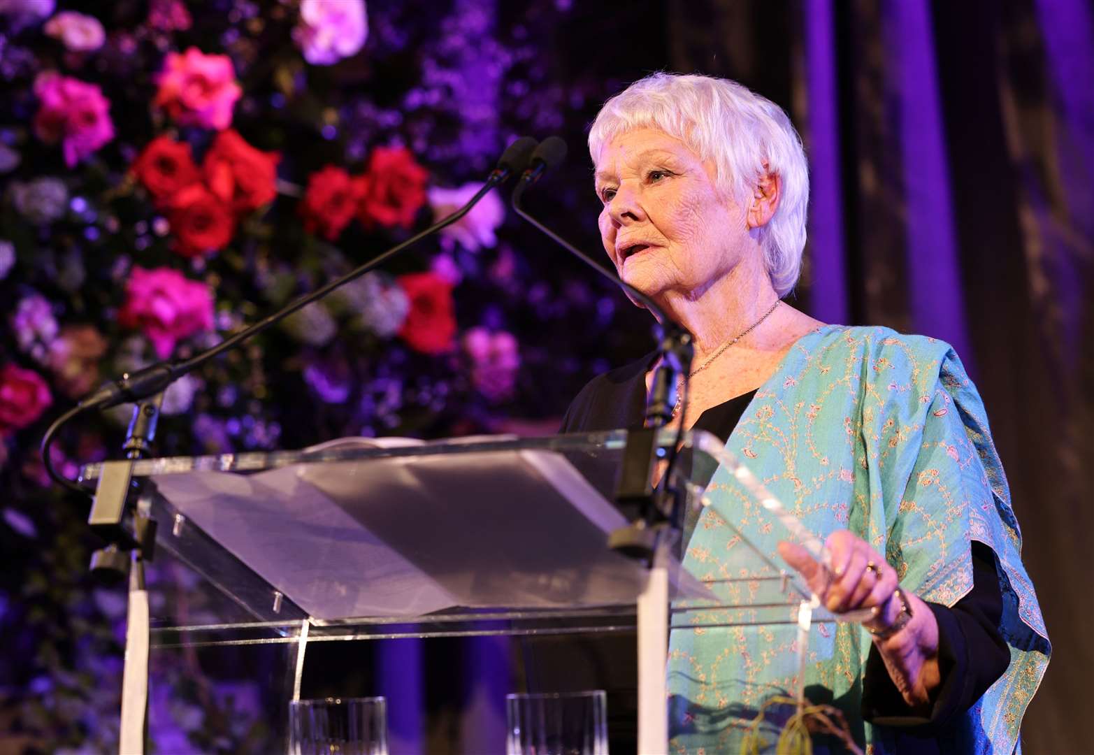 Dame Judi Dench performs on stage at a Celebration of Shakespeare event (Chris Jackson/PA)