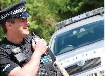 Kent Police stock image
