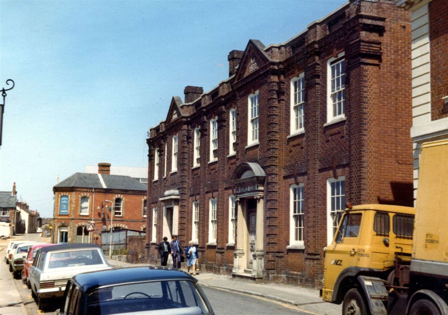 A rare view from 1972 showing the town’s former Elwick Club adjacent to the Post Office in Tufton Street. The club was demolished to make way for the Tufton Centre. A new club still runs to this day in Church Road opposite the Ashford library. Picture: Steve Salter