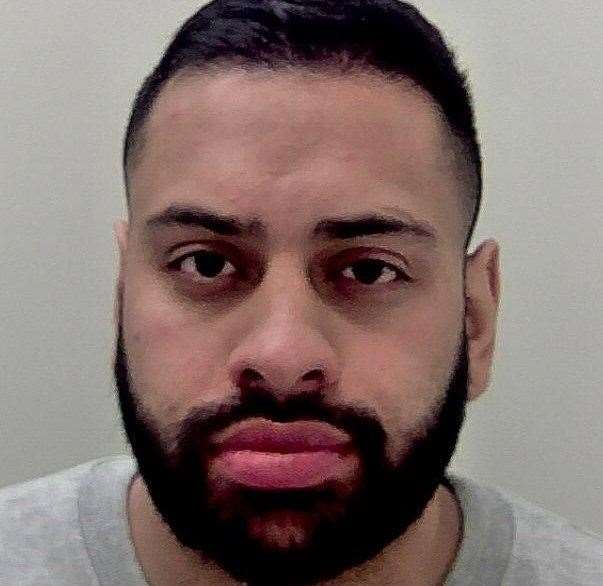 Kuran Gill of Sun Marsh Way, Gravesend, was sentenced to seven years in prison. Picture: Kent Police