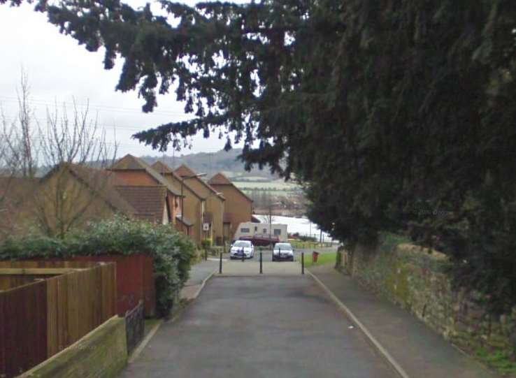 The alleged incident happened in Ferry Road, Halling. Picture: Google.