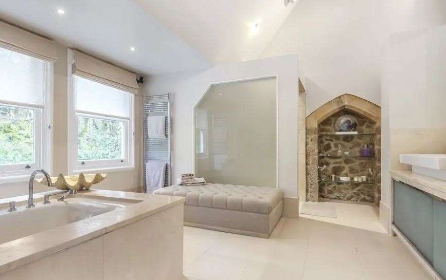There are five bathrooms, including en suites for a number of bedrooms. Picture: Savills