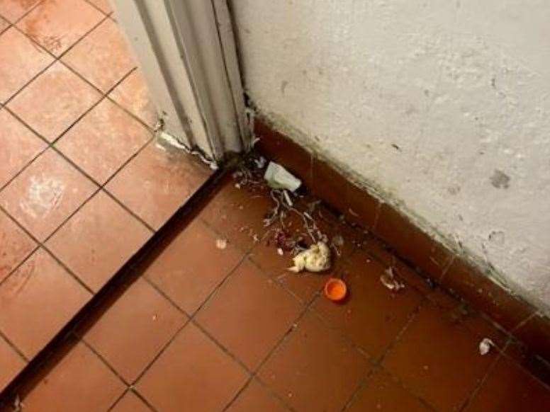 Many of the floors and surfaces at Ho Ho in Folkestone were said to be dirty