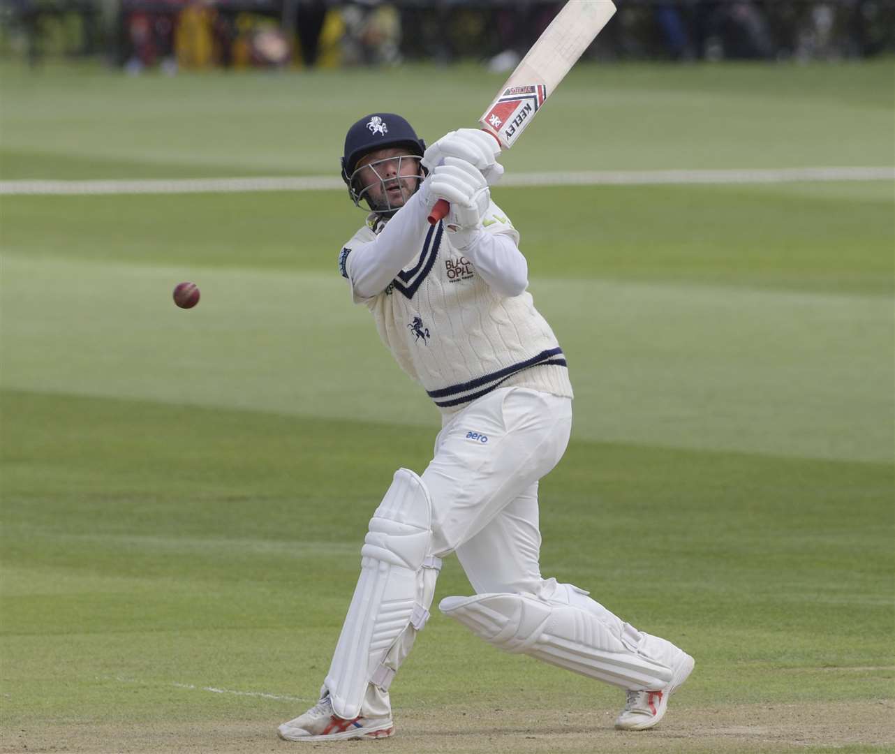 Darren Stevens hit 190 on the second day of the County Championship match against Glamorgan. Picture: Barry Goodwin