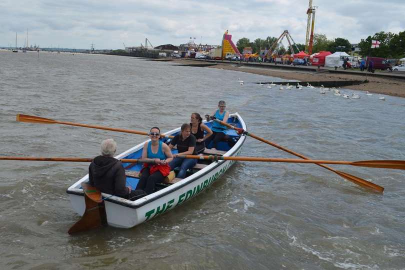 Scenes from the river for Gravesend's regatta. Pictures by Jason Arthur.