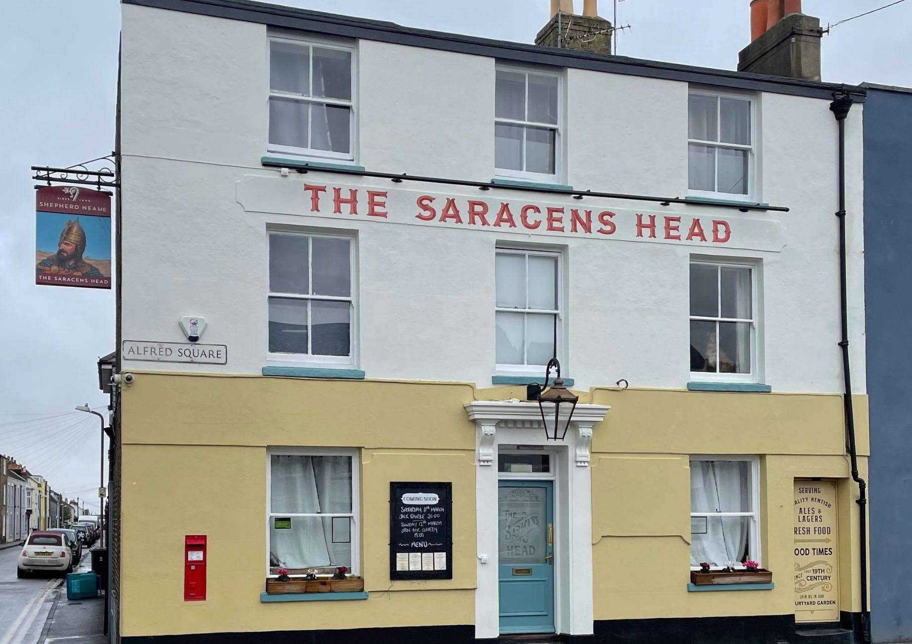 The Saracens Head was listed on the market in March. Picture: Mathew Brett