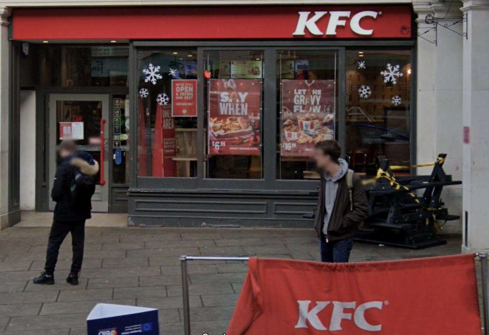 KFC in St George’s Street, Canterbury