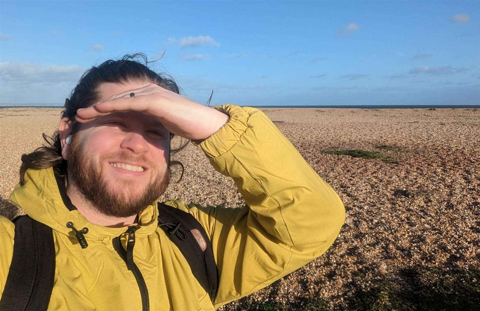 Reporter Rhys Griffiths made it from Dartford to Dungeness in less the six hours
