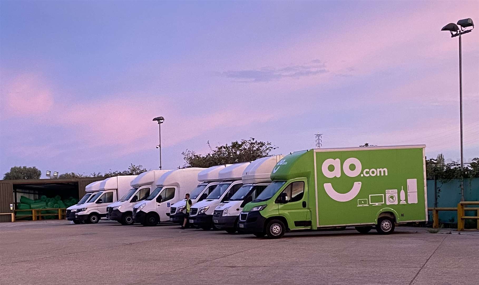 AO has opened a new depot in Gravesend