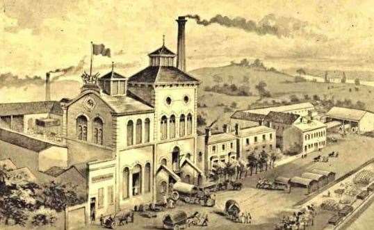 Lion Brewery used to be located on the southern boundary of the Tanyard site. Photo Picture: breweryhistory.com