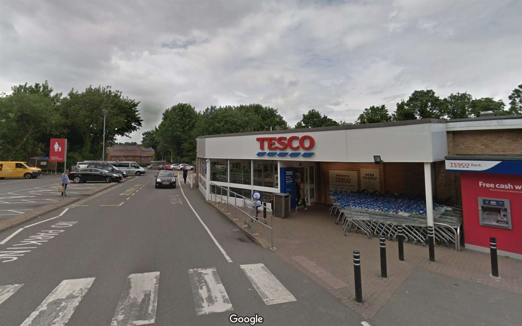 In just over a month, more than £500 worth of goods were reportedly stolen from Tesco in Farleigh Hill. Picture: Google