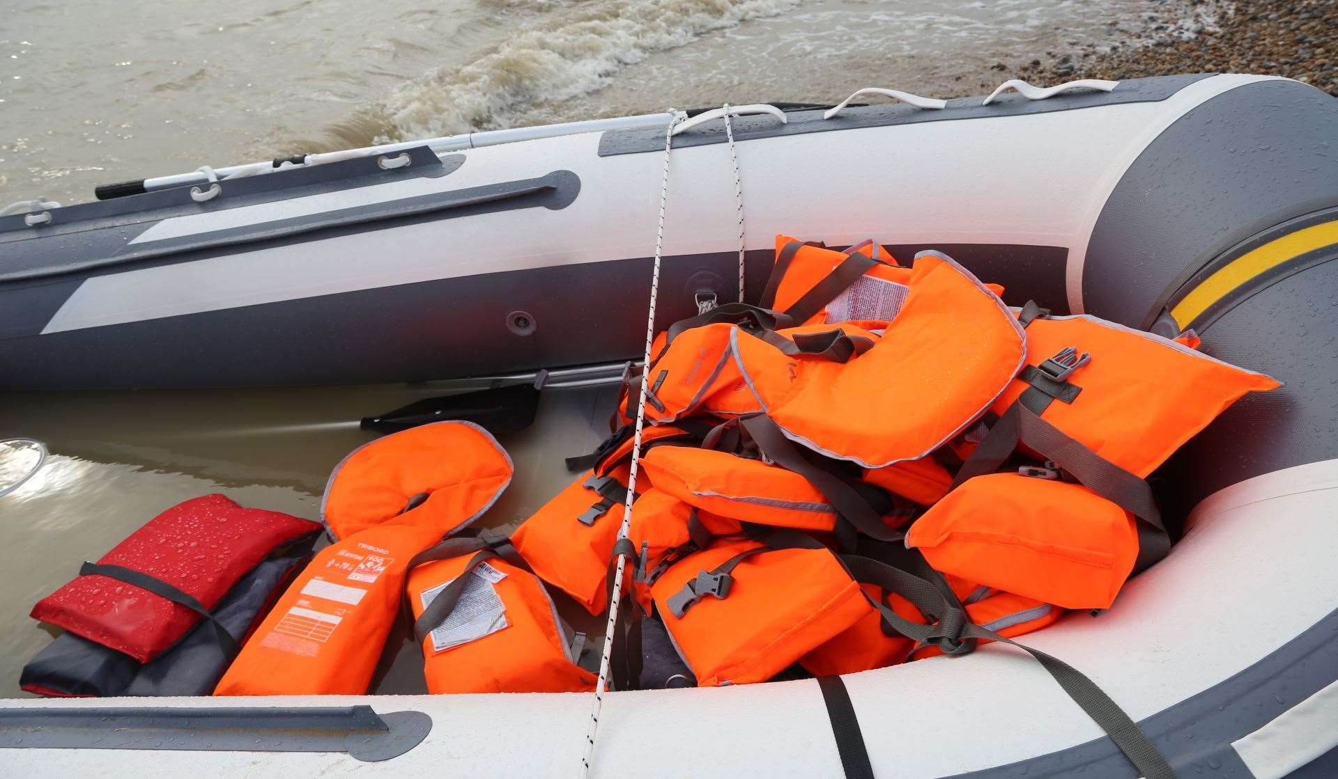 Asylum seekers often use dinghies to get to the UK. Picture: Susan Pilcher