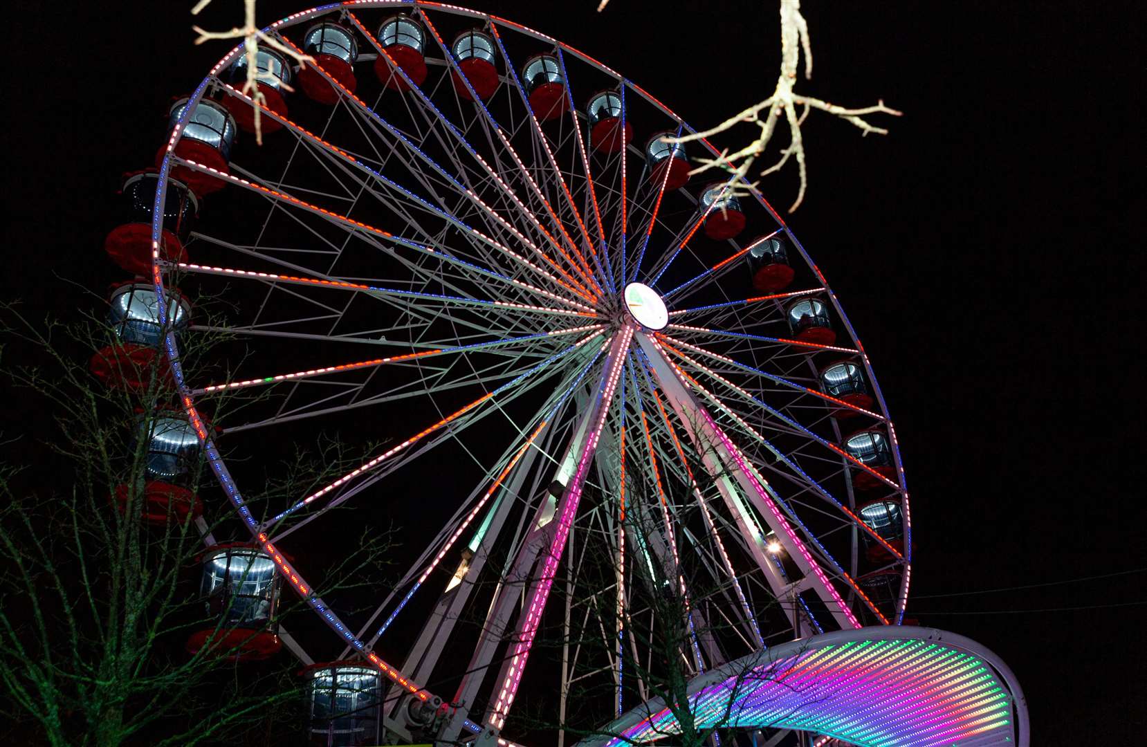 Take in great views from the top of the Winterland Observation Wheel. Picture: UMPF