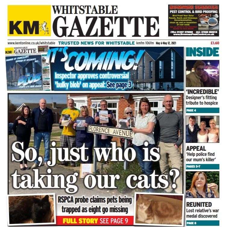 The Gazette's front page on May 6
