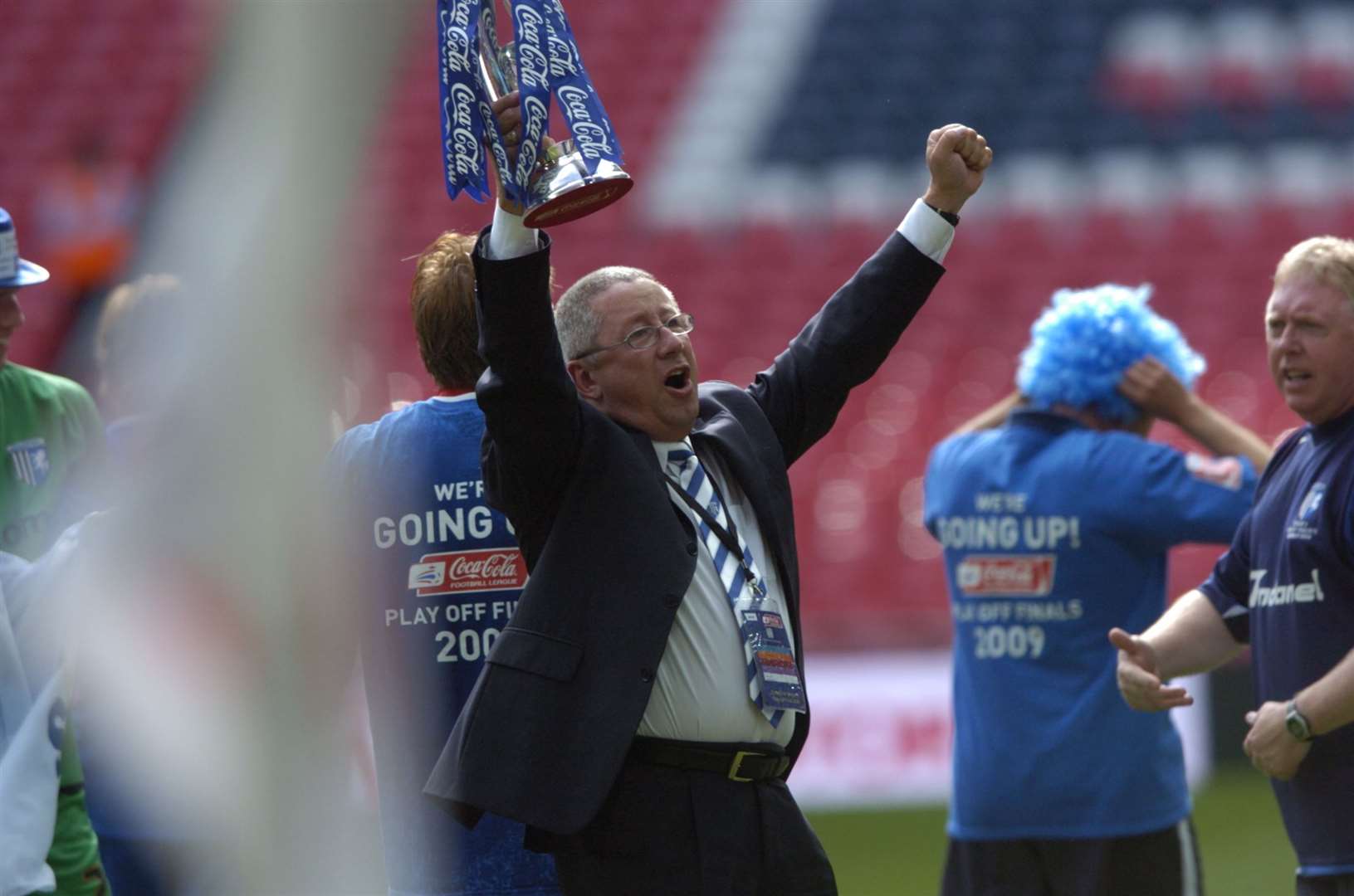 Another win at Wembley as Gills claim play-off success in 2009 Picture: Matthew Walker