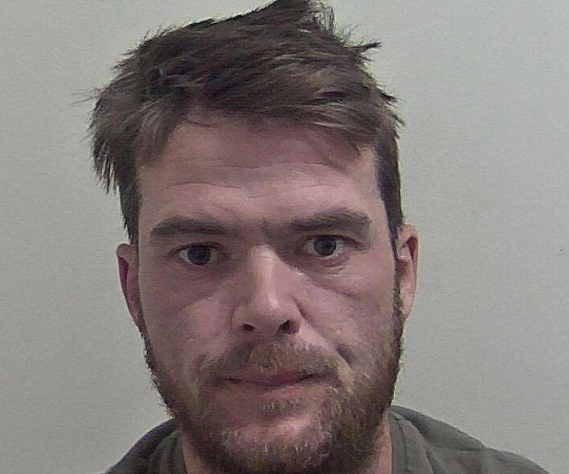 Grant Jeffery, from Tonbridge, has been jailed for coercive and controlling behaviour. Picture: Kent Police