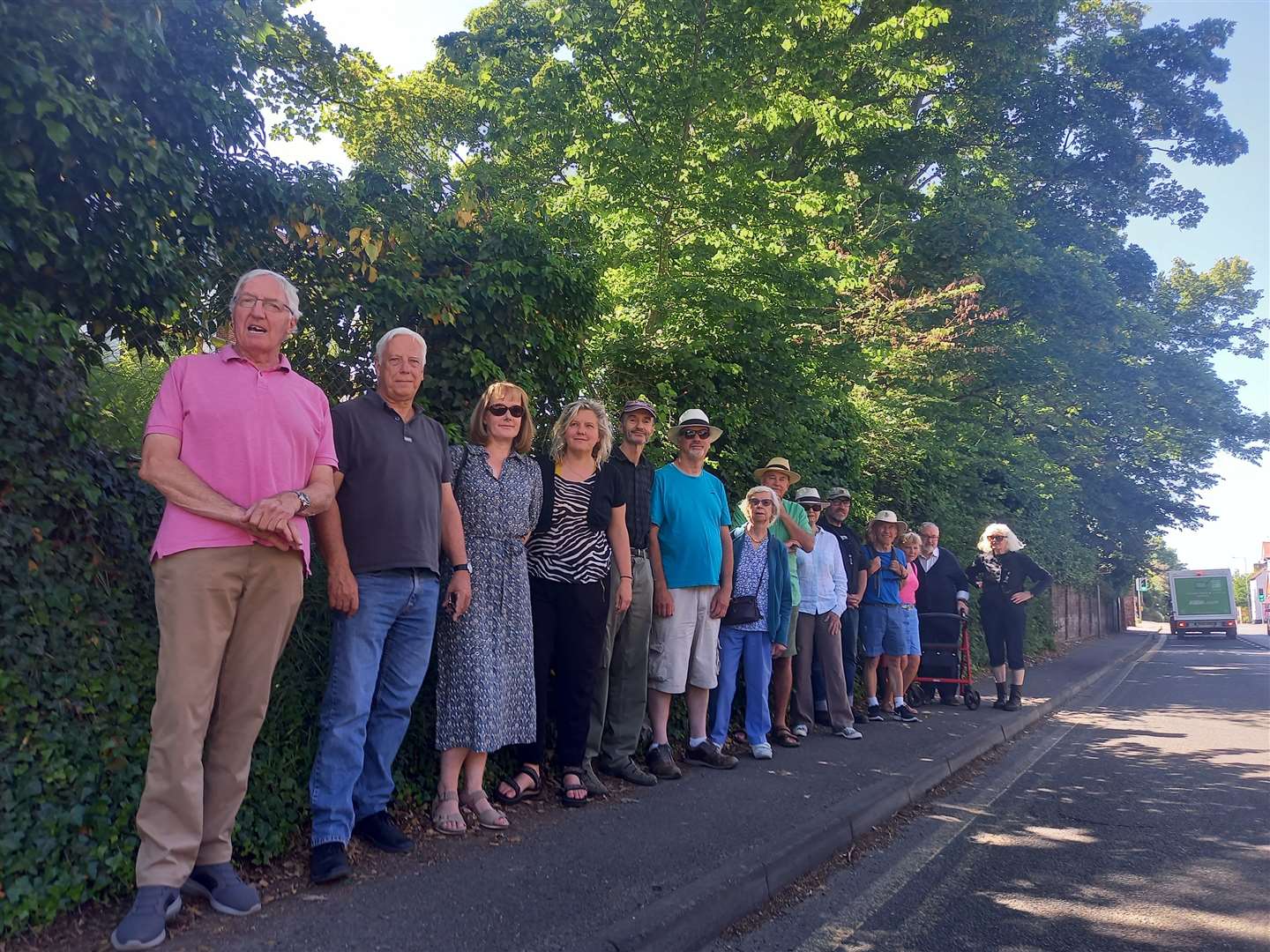 Residents in the Barton ward are pleased with the council's decision to protect the trees