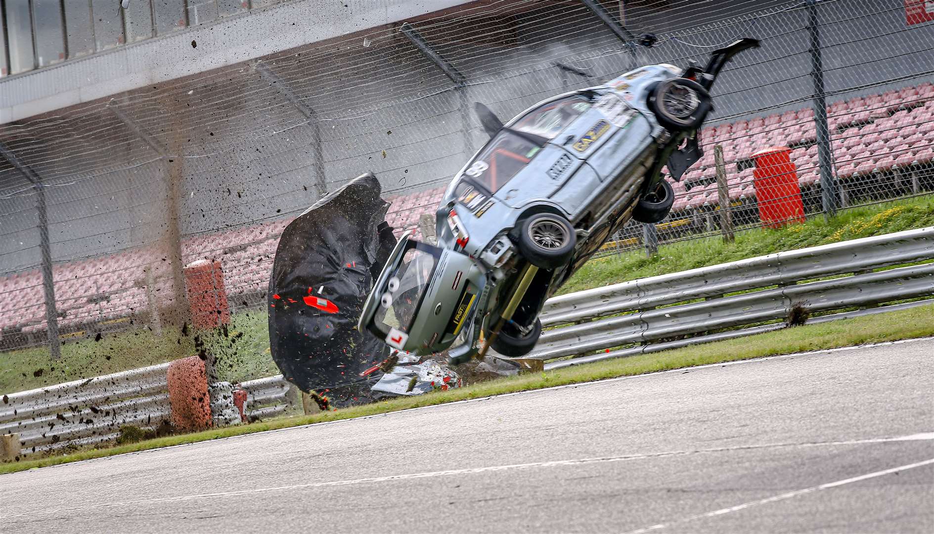 Car and track safety measures were praised in the aftermath. Photo: Stephen Jackman/Eat My Pixels