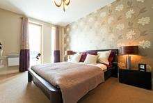 Bedroom at The Quays development, Chatham