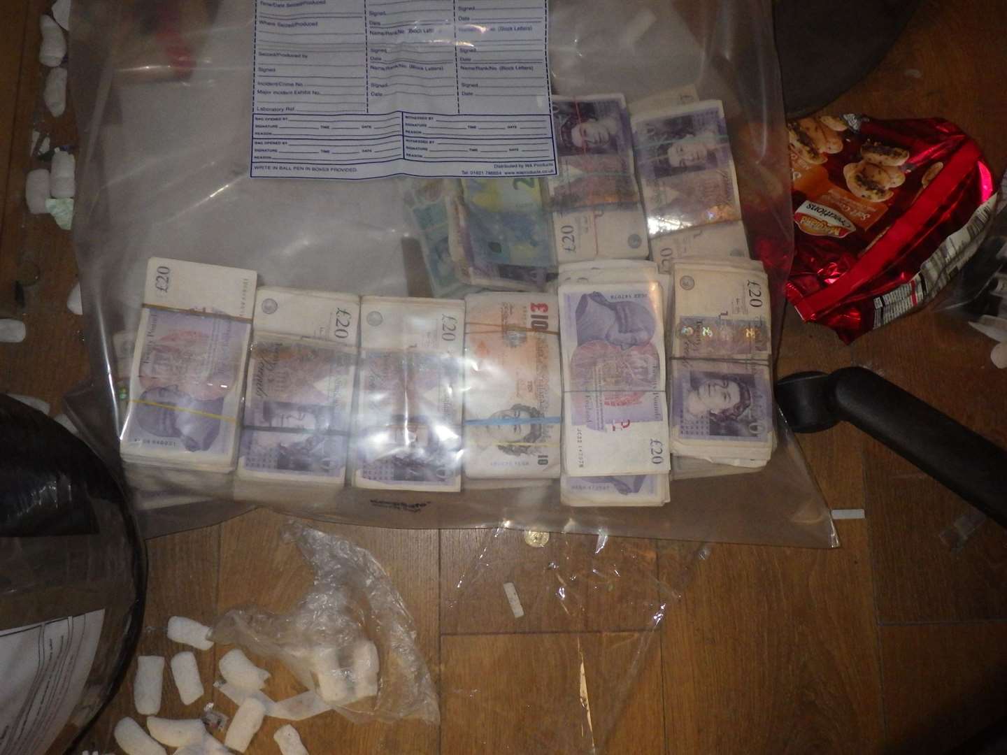 A drug gang selling fake prescription drugs have been jailed. Picture: SWNS