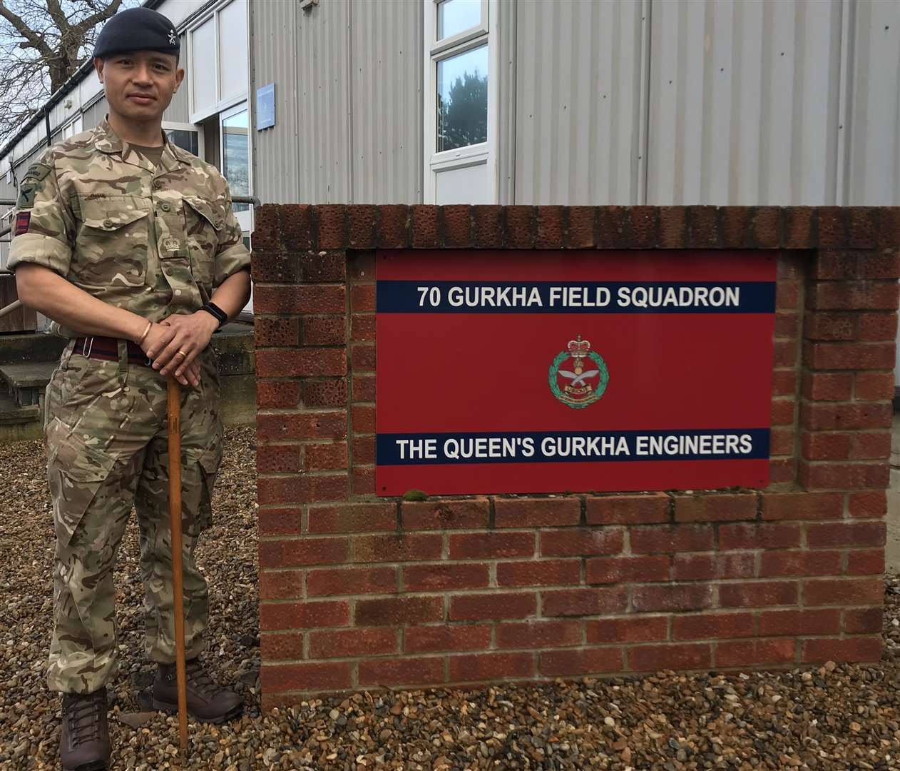 Invicta Park is home to the Queen's Gurkha Engineers