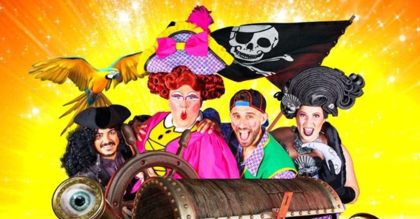 The Hazlitt Theatre's summer panto, Treasure Island, is perfect for young audiences. Picture: Parkwood Theatres