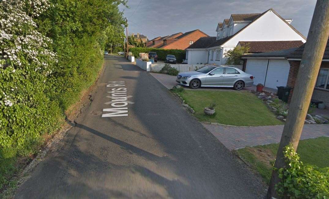 A woman was found dead at her home in Mounts Road, Greenhithe, this morning. Picture: Google Maps (8428858)