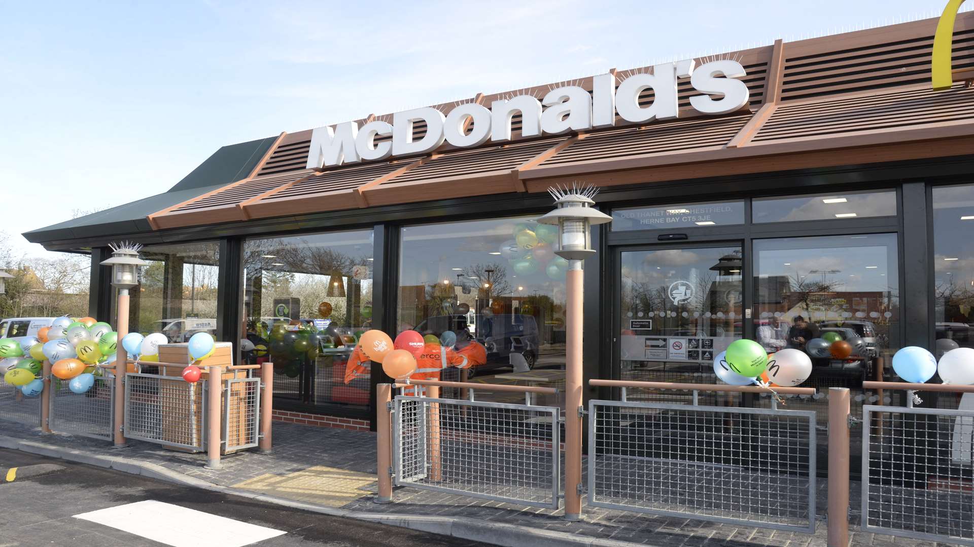The McDonald's has been expanded and refurbished after being closed for six weeks.