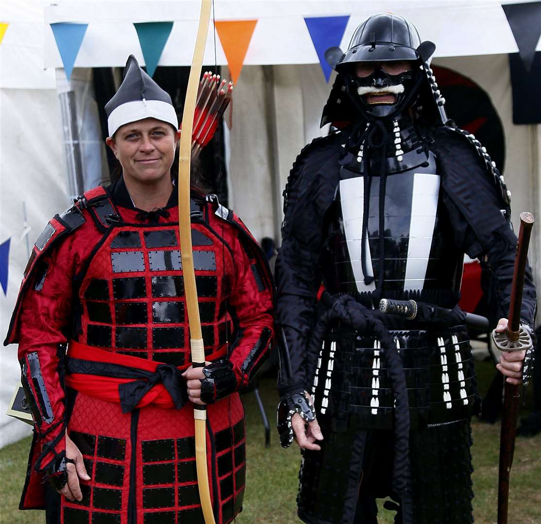 Kensei performers at the Will Adams Day in Gillingham Park. Picture: Sean Aidan