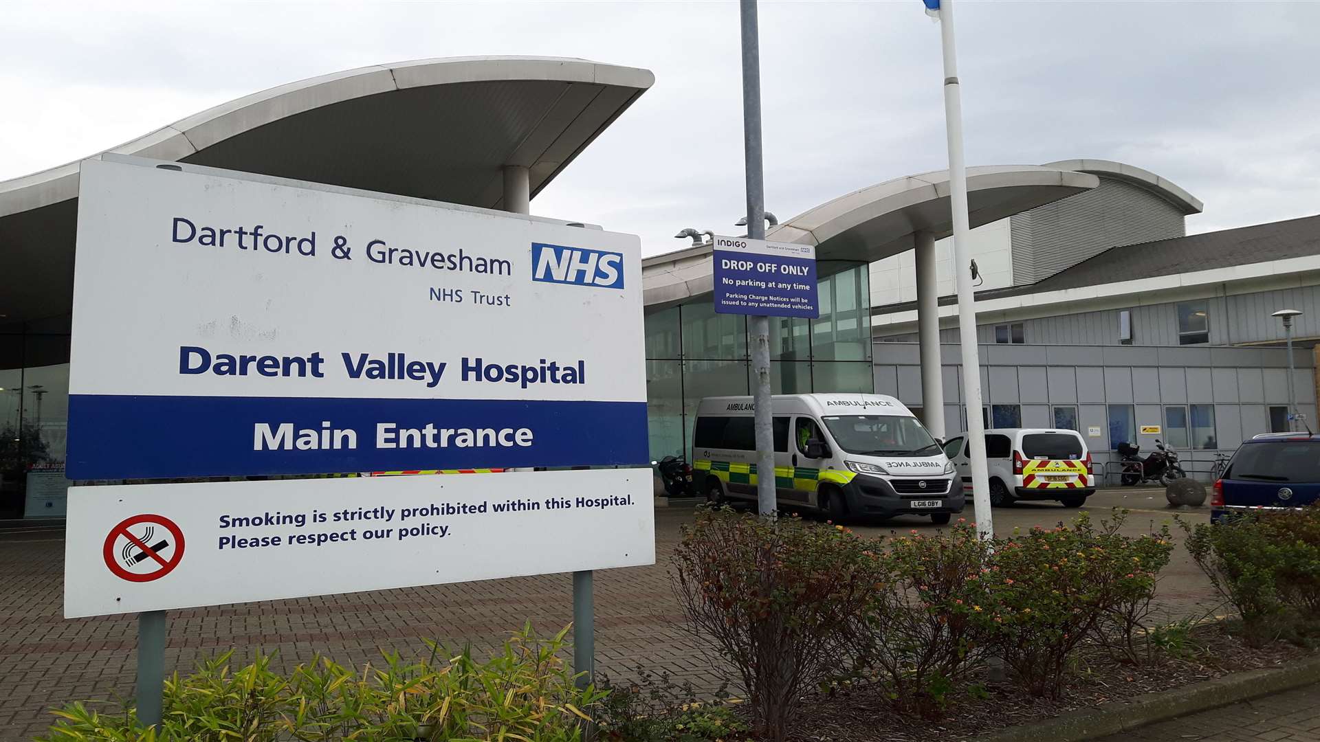 Carillion provided services at Darent Valley Hospital in Dartford