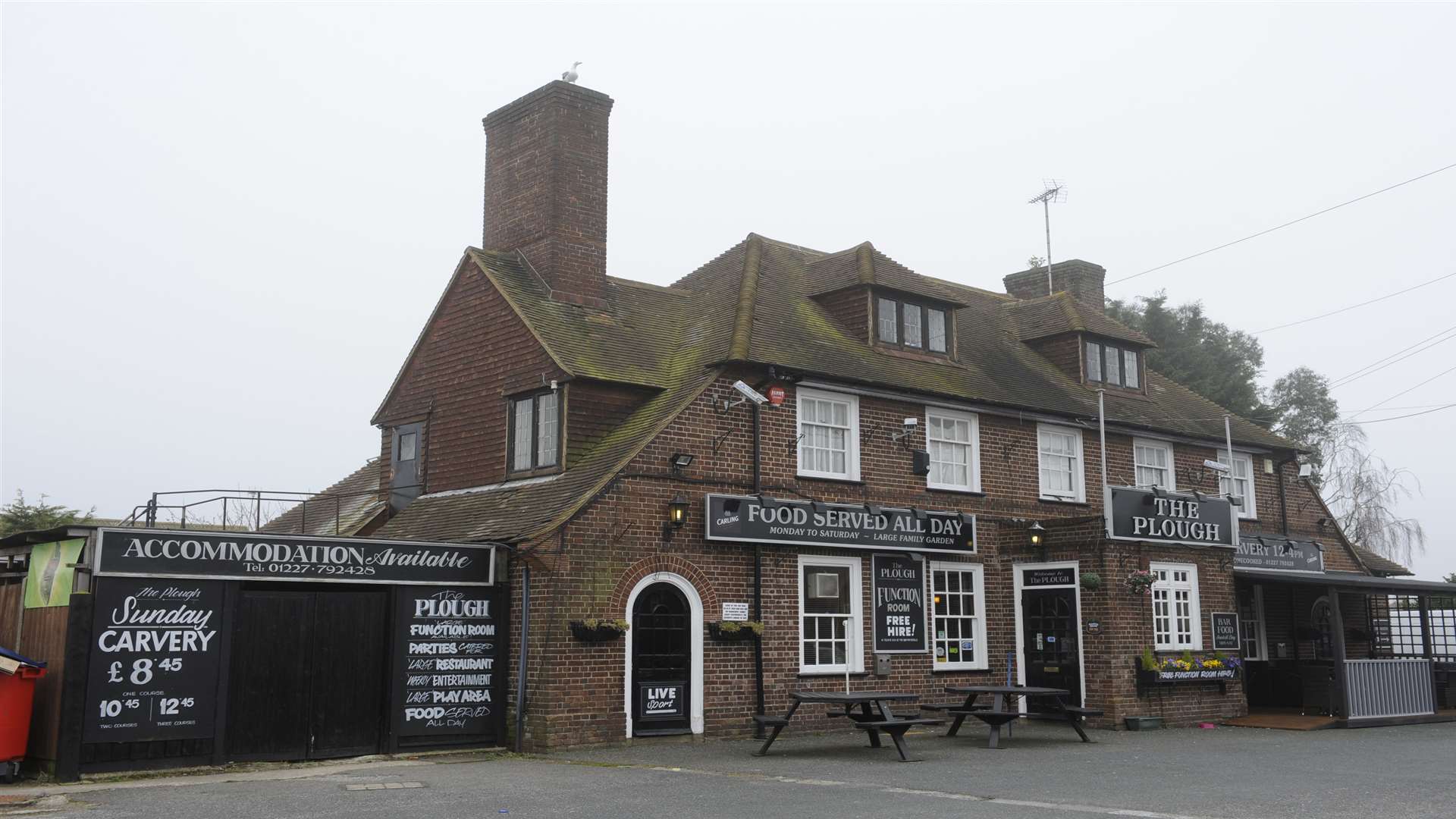Two safes and cash were stolen from the St John's Road pub.