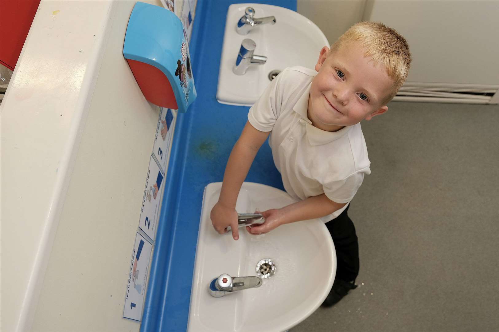 SAFETY FIRST: Children will be encouraged to wash their hands