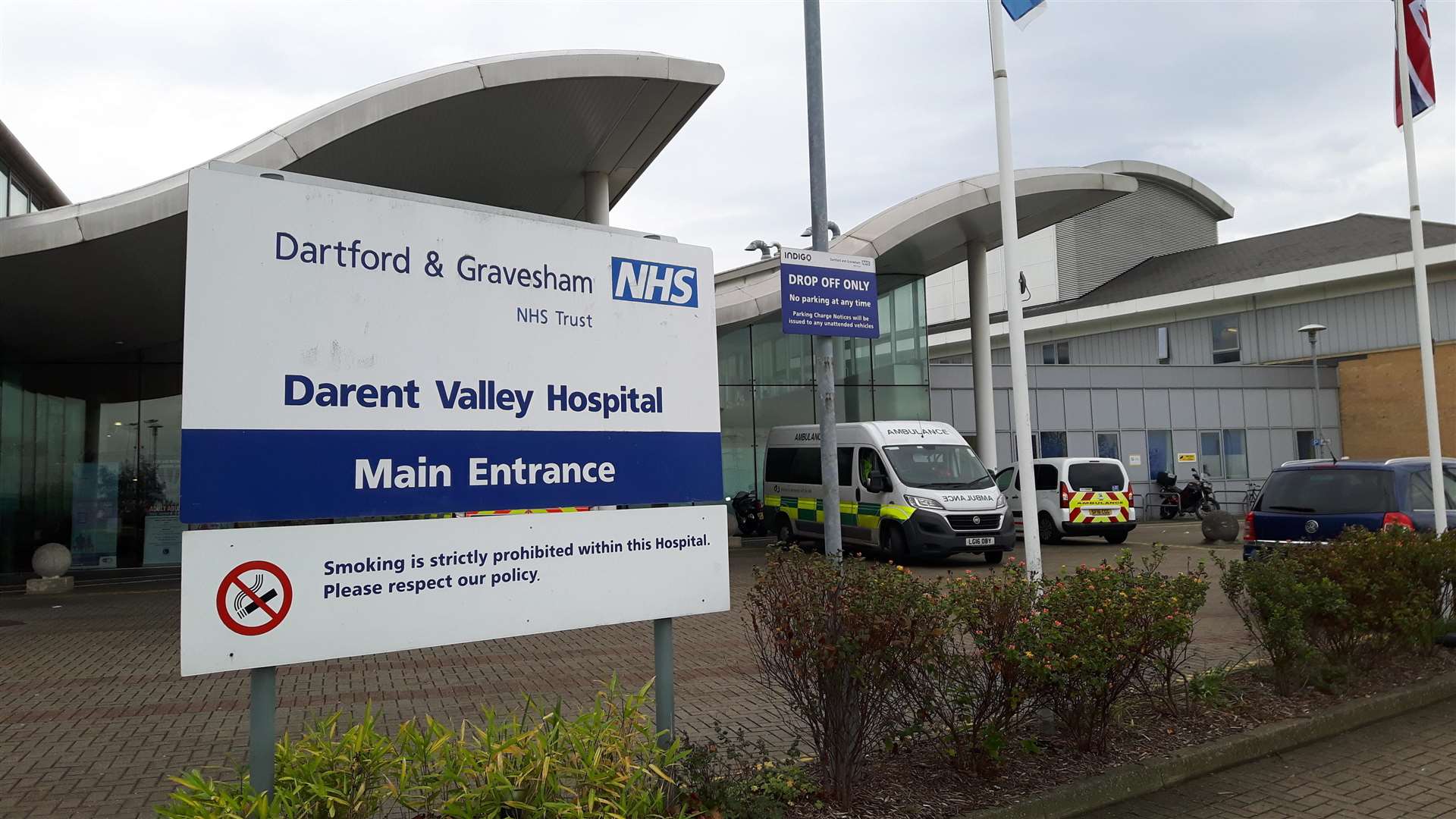 Darent Valley Hospital in Dartford