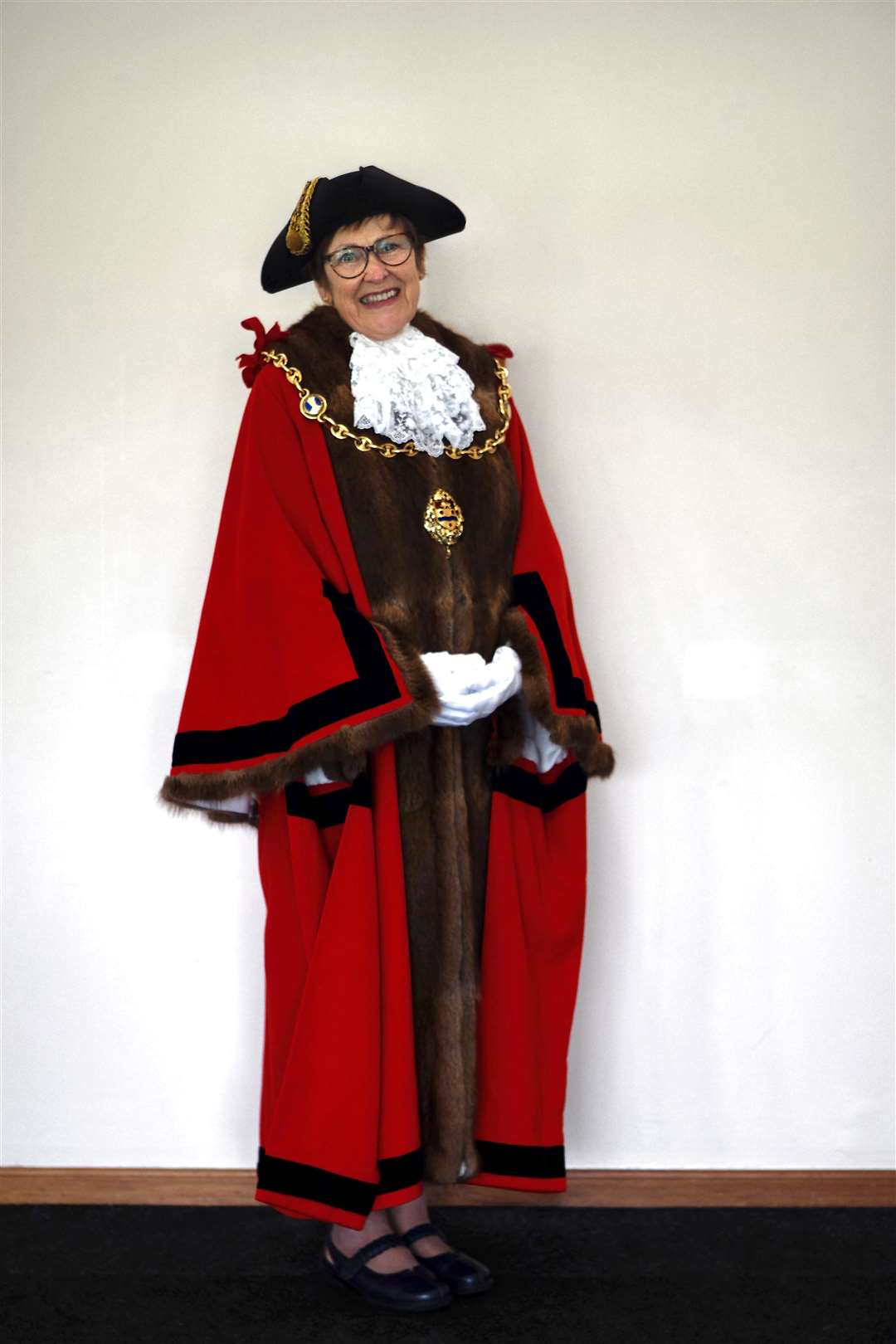 The new Mayor of Maidstone, Cllr Fay Gooch