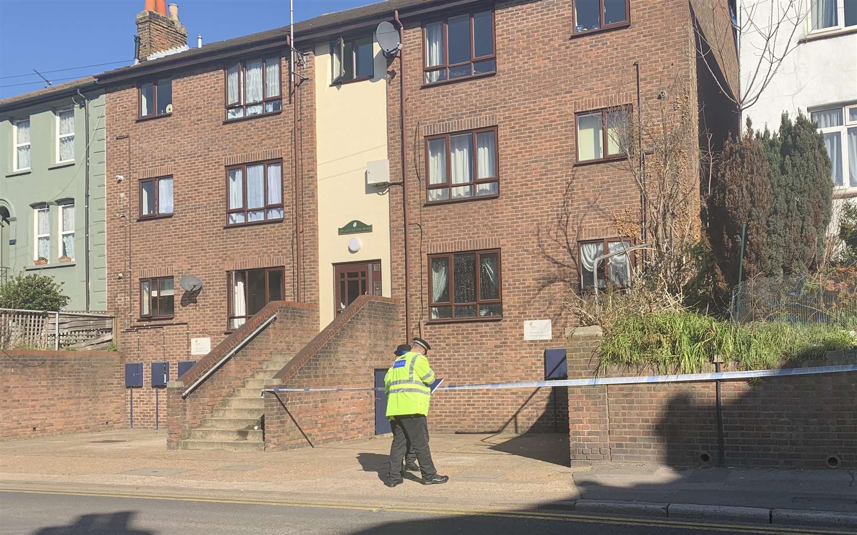 Police have cordoned off a property in Luton Road (7433207)