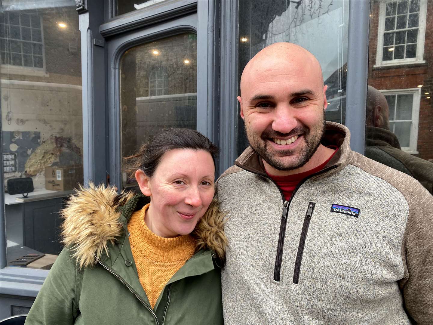 Laura and Raymond Asfour are renovating the former Kathton House site on Sturry High Street as a coffee shop