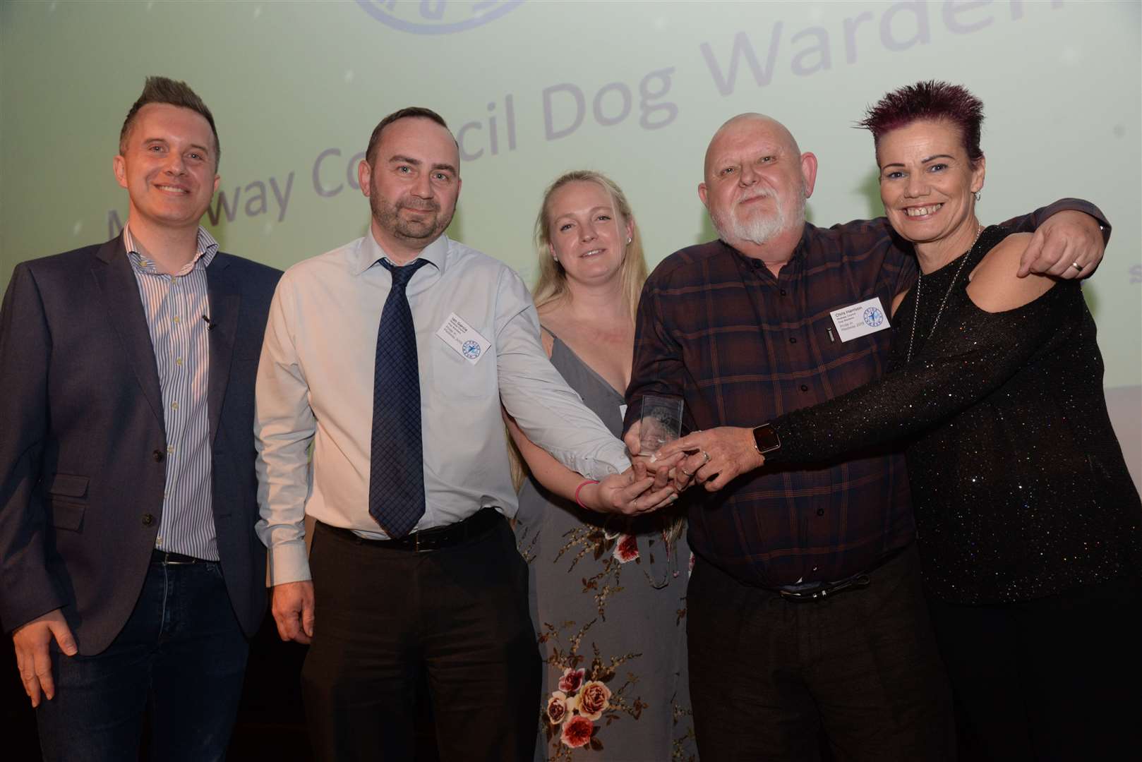 Medway Council Dog Wardens have been nomninated for a Pride in Medway Award after making it to the final last year. Picture: Chris Davey (8473732)