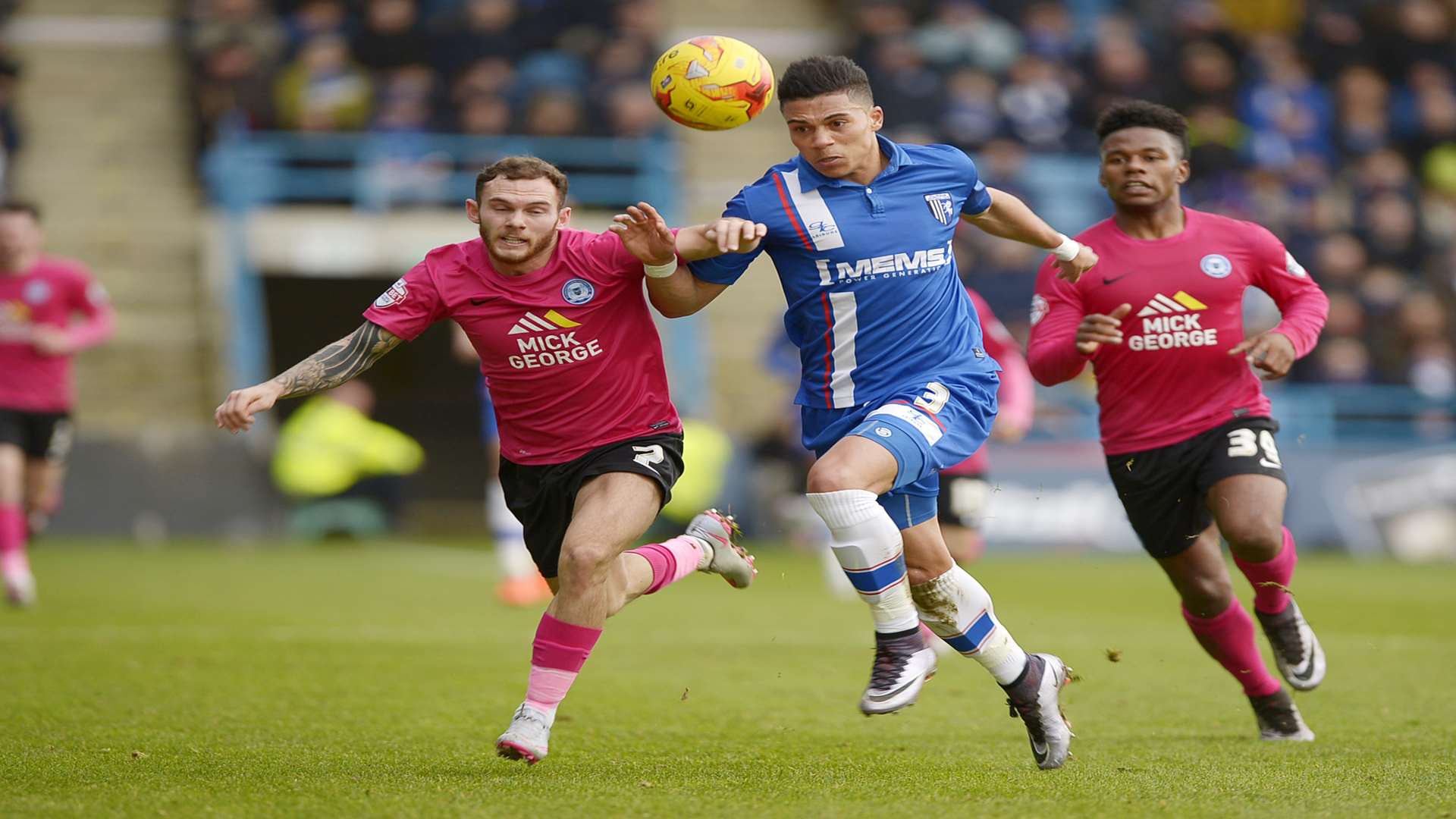 Bradley Garmston in action for the Gills last season Picture: Barry Goodwin