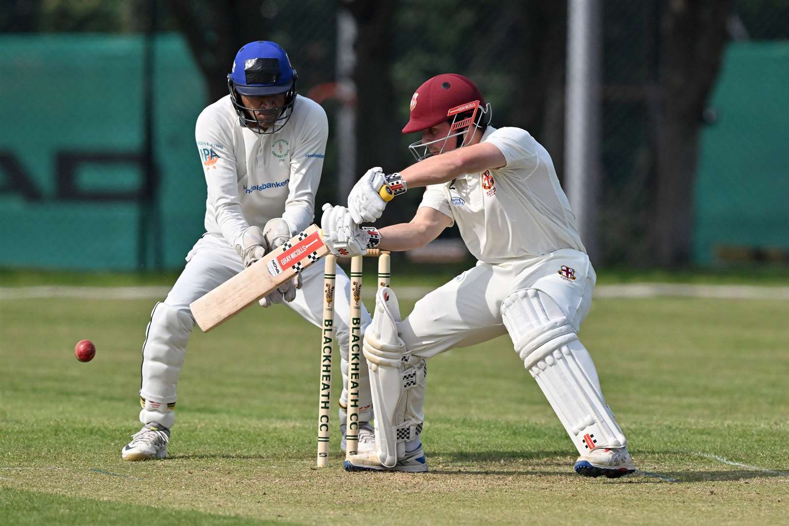 Overseas player Quinn Sunde made his Kent Cricket League debut for Minster Picture: Keith Gillard