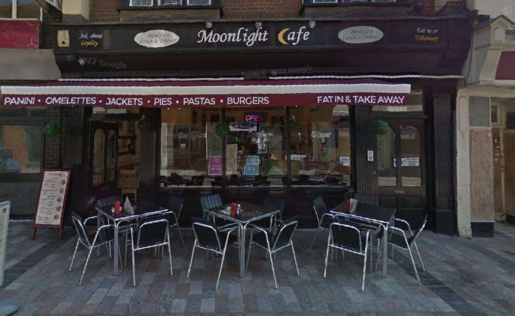 Moonlight Cafe, Maidstone. Picture: Google Maps