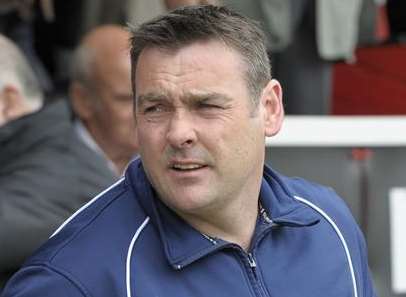 Ebbsfleet United manager Steve Brown Picture: Andy Payton