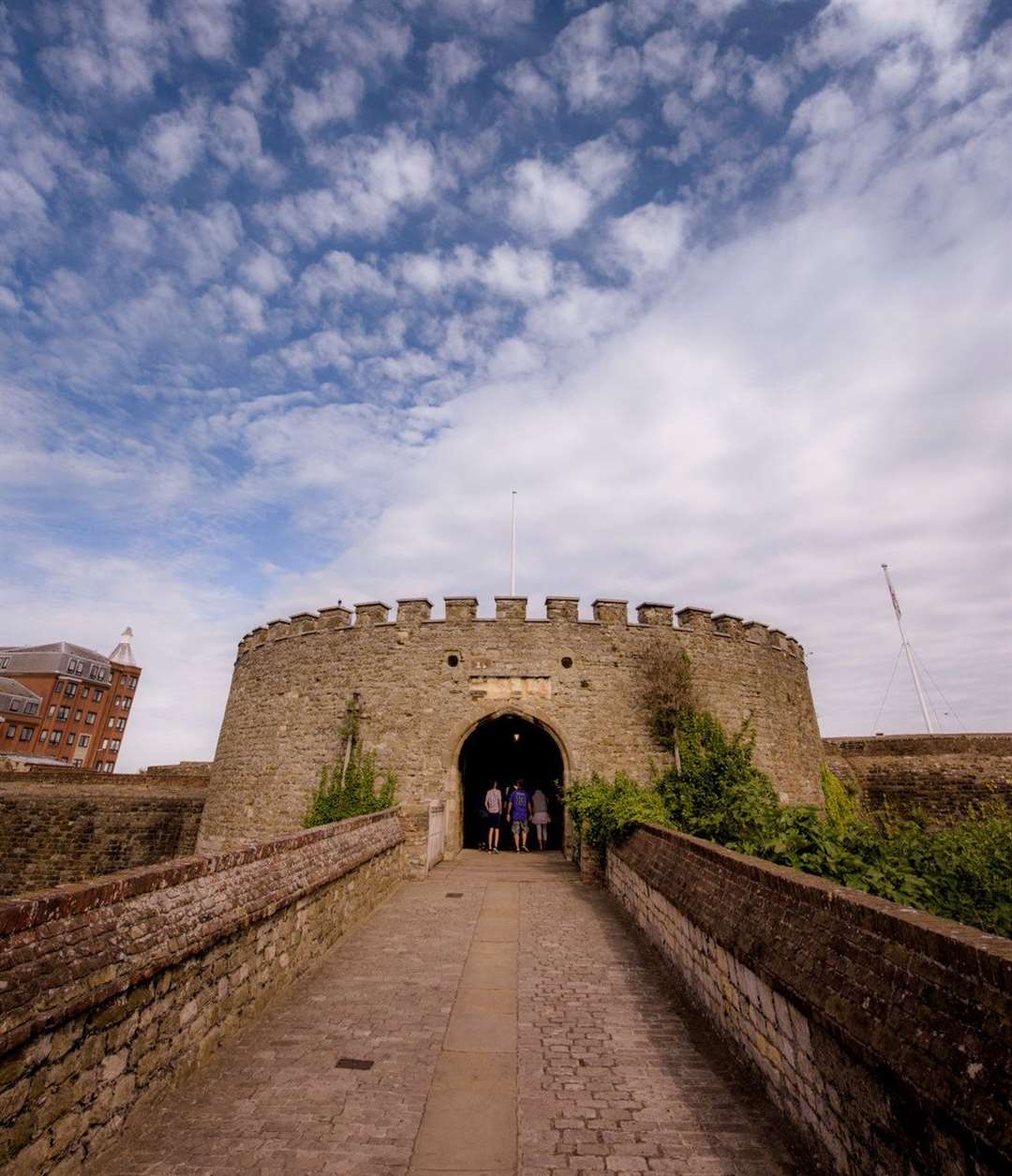 English Heritage has now reopened Deal Castle Picture: Jim Holden/English Heritage