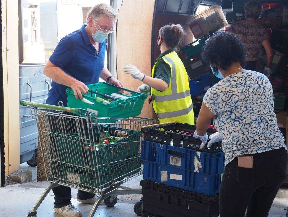 Canterbury Food Bank says useage has doubled since pre-pandemic levels. Picture: Peter Taylor-Gooby