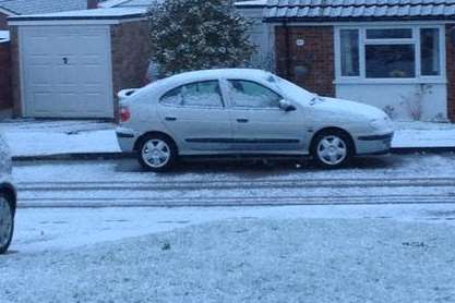 More Whitstable snow today. Picture: Ajournaler
