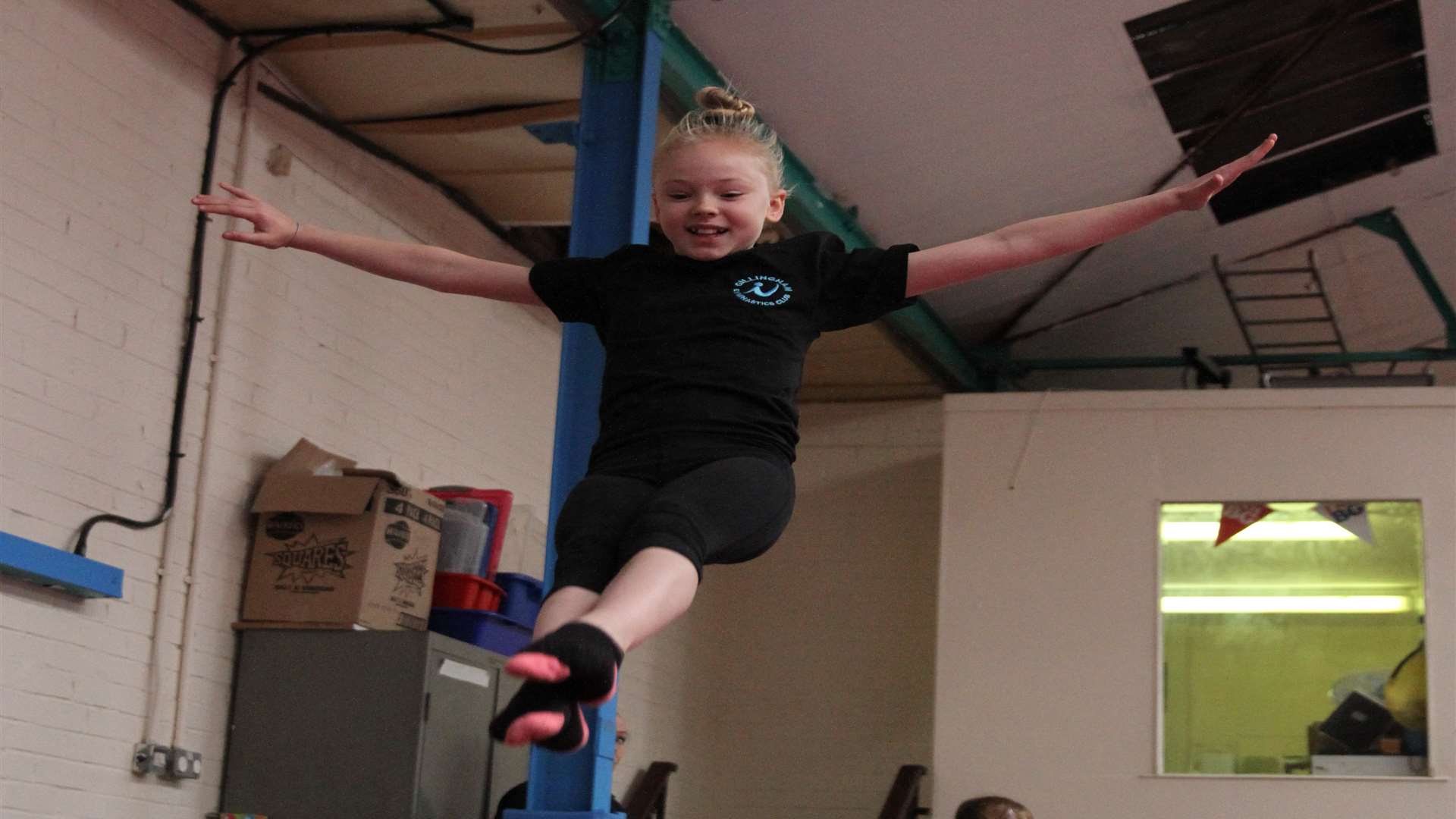 Gillingham Gymnastics Club member Tia Louise, 10
