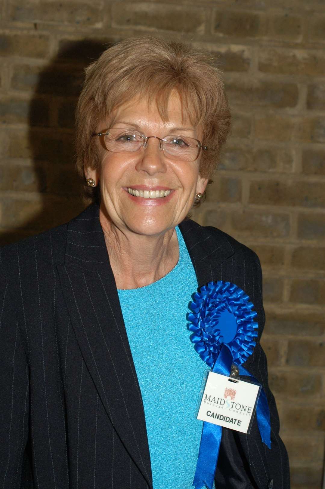 Cllr Wendy Hinder when she was first elected to Maidstone Borough Council in 2004
