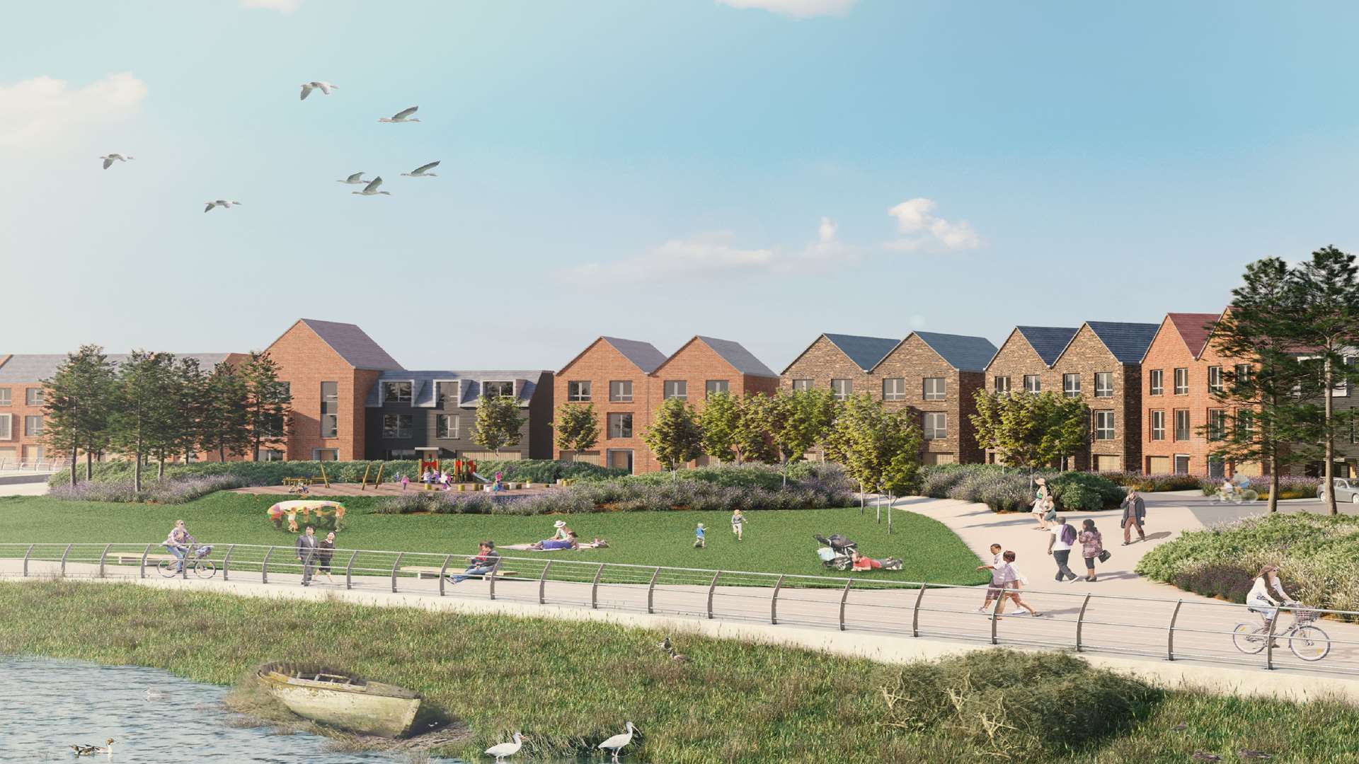 What the development at Rochester Riverside is expected to look like